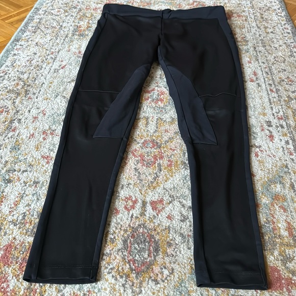 Black Moto Style Leggings - Picture 1 of 6